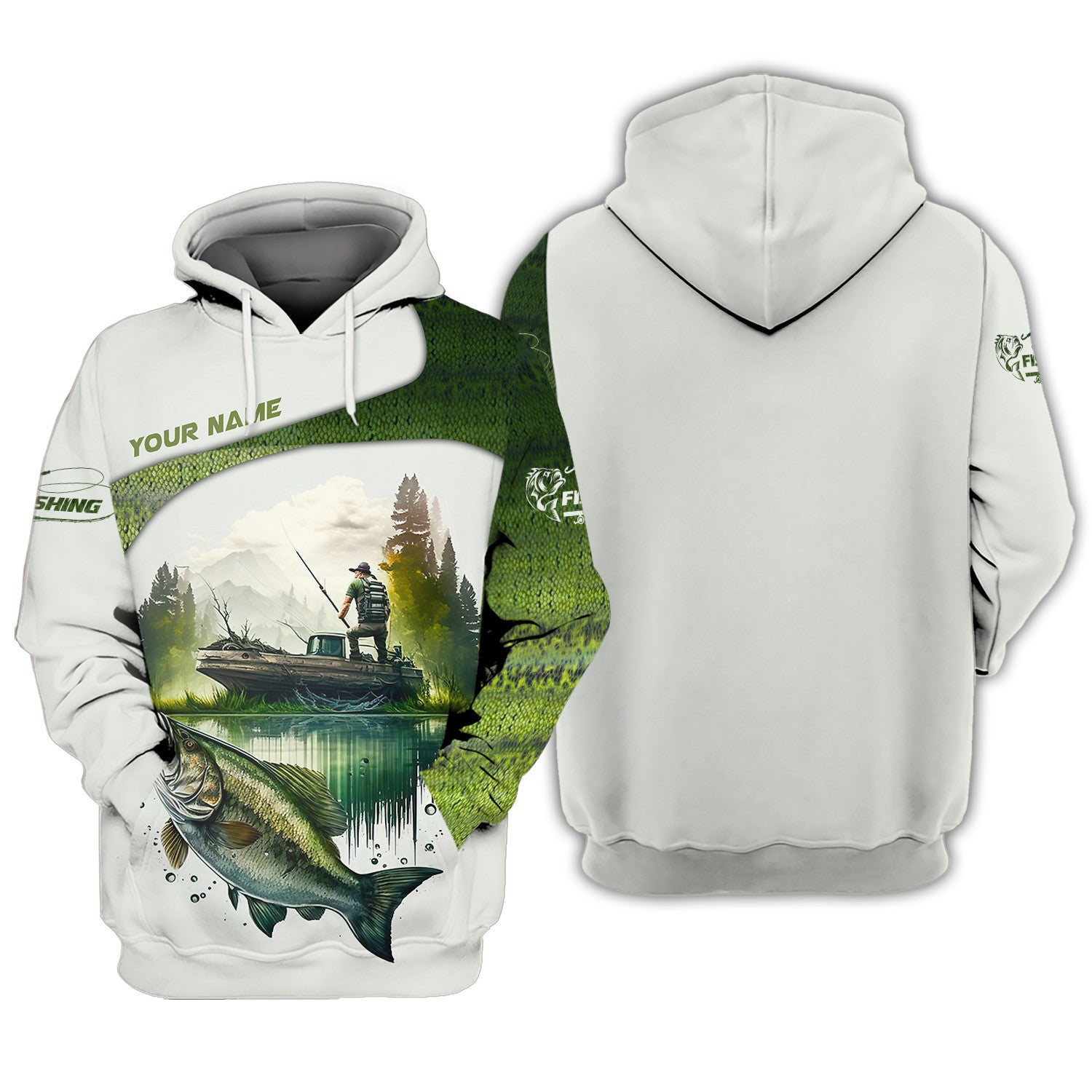 Fishing Custom Tshirts Bass Fishing Shirts