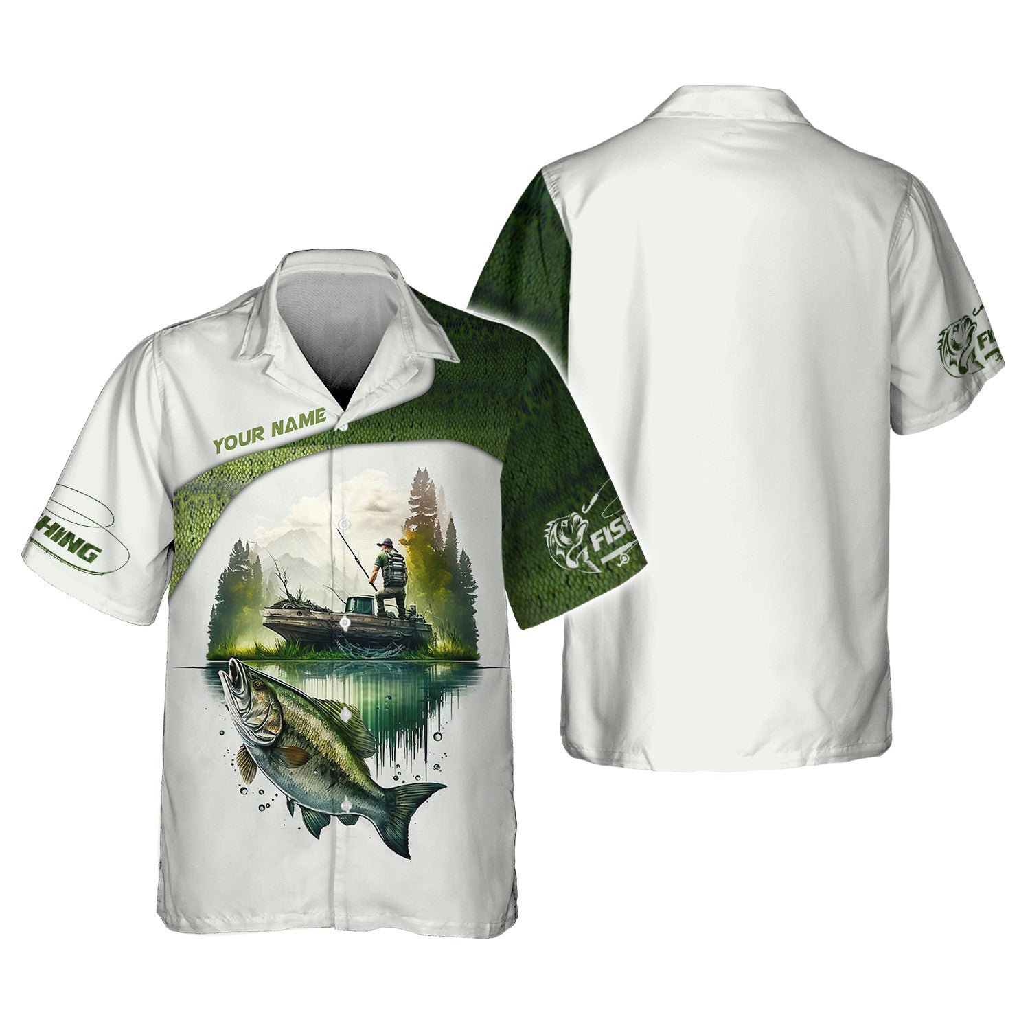 Fishing Custom Tshirts Bass Fishing Shirts