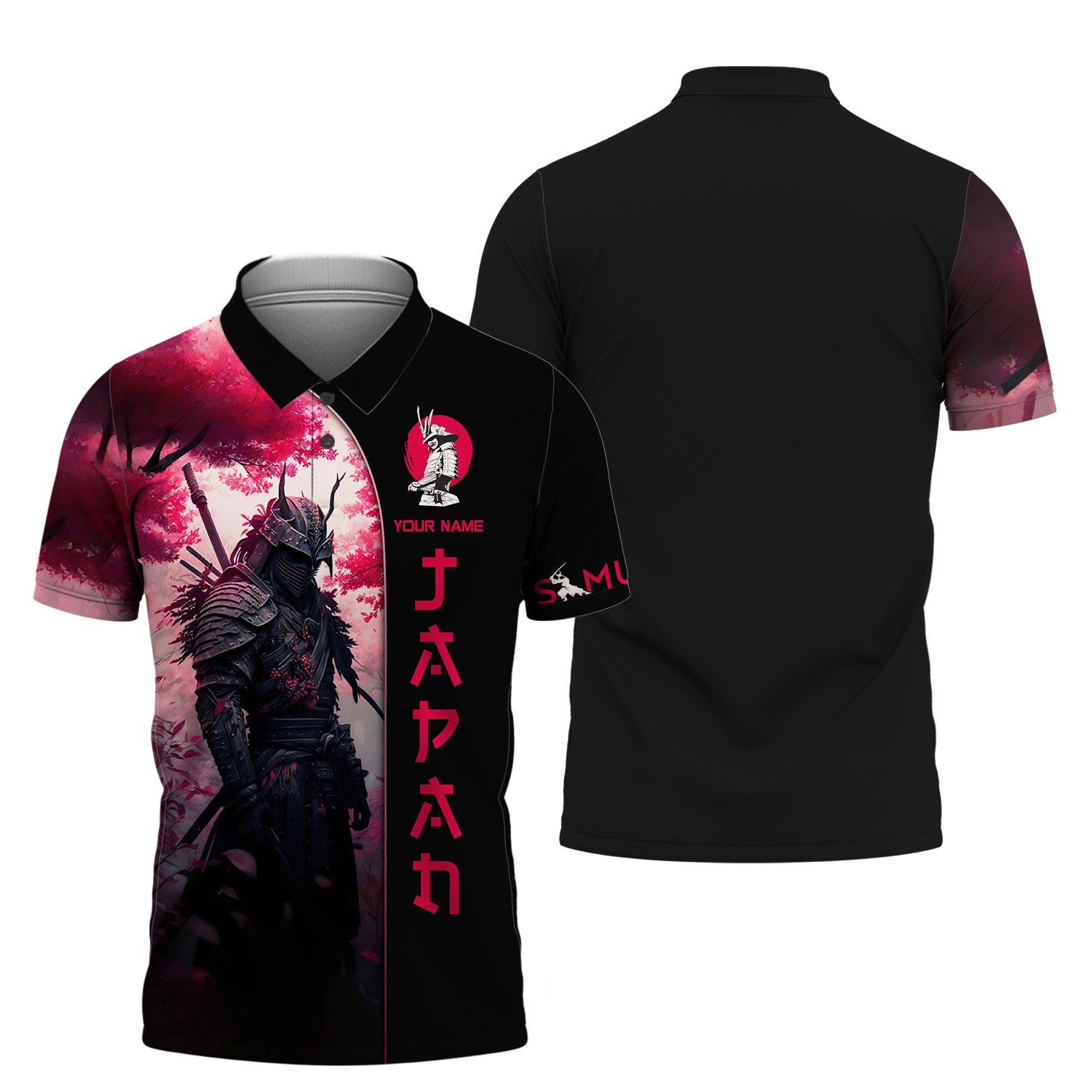 Japan Samurai 3D Full Print Shirt Samurai Shirt Gift For Samurai Lovers