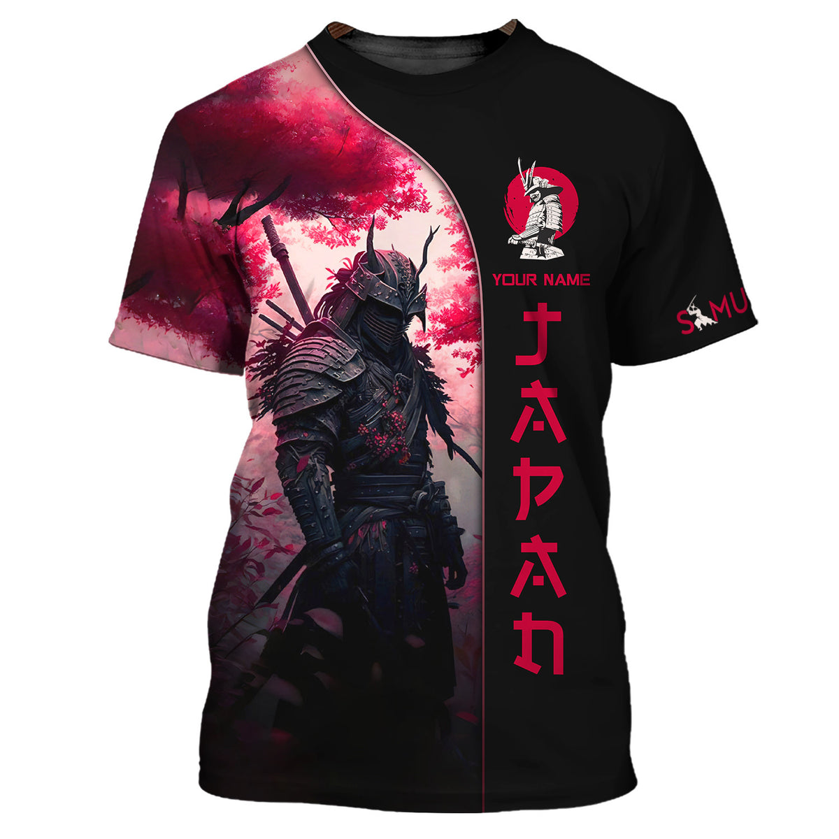 Japan Samurai 3D Full Print Shirt Samurai Shirt Gift For Samurai Lovers