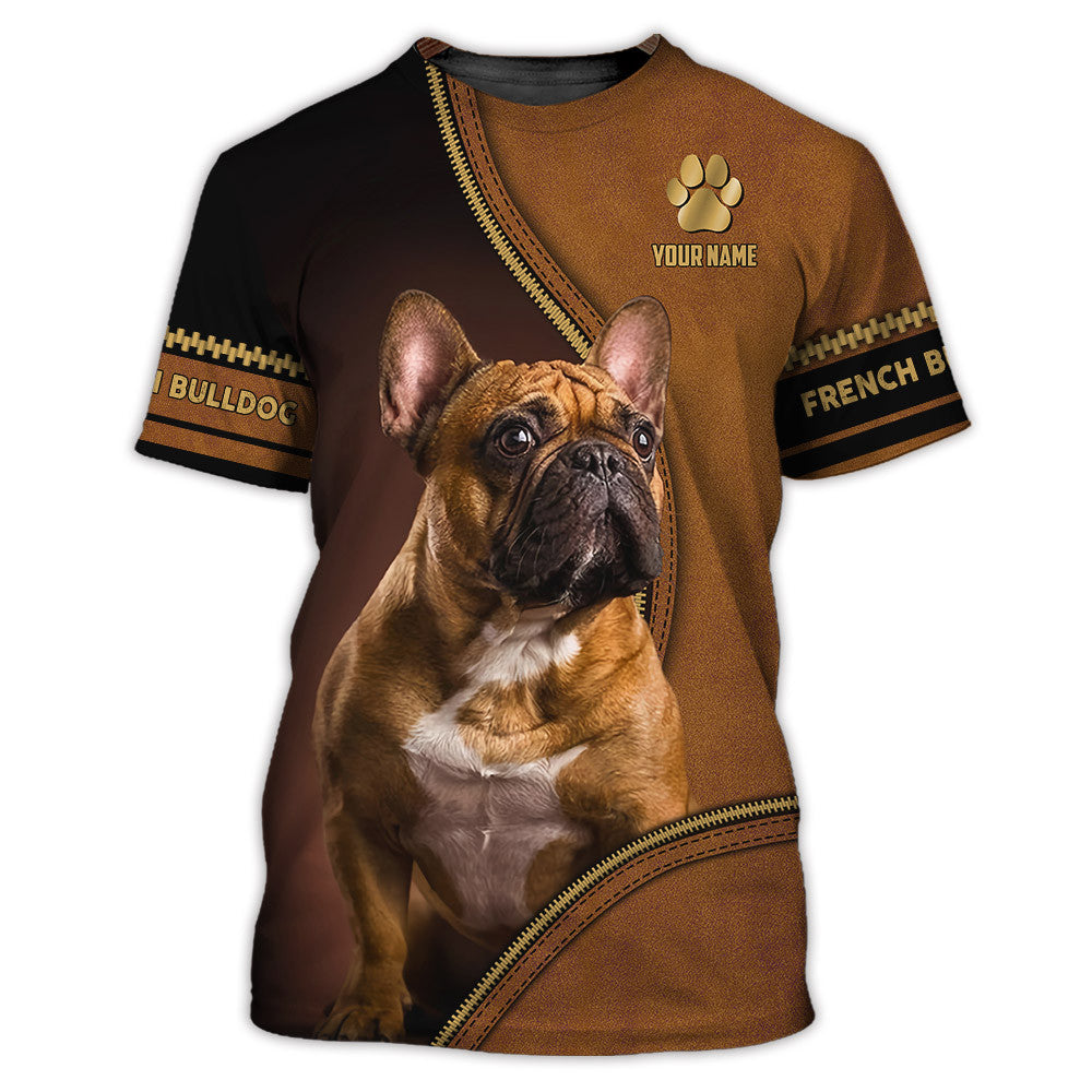 3D Full Print French Bulldog Shirt Unisex Bulldog Shirt Gift For French Bulldog Lovers