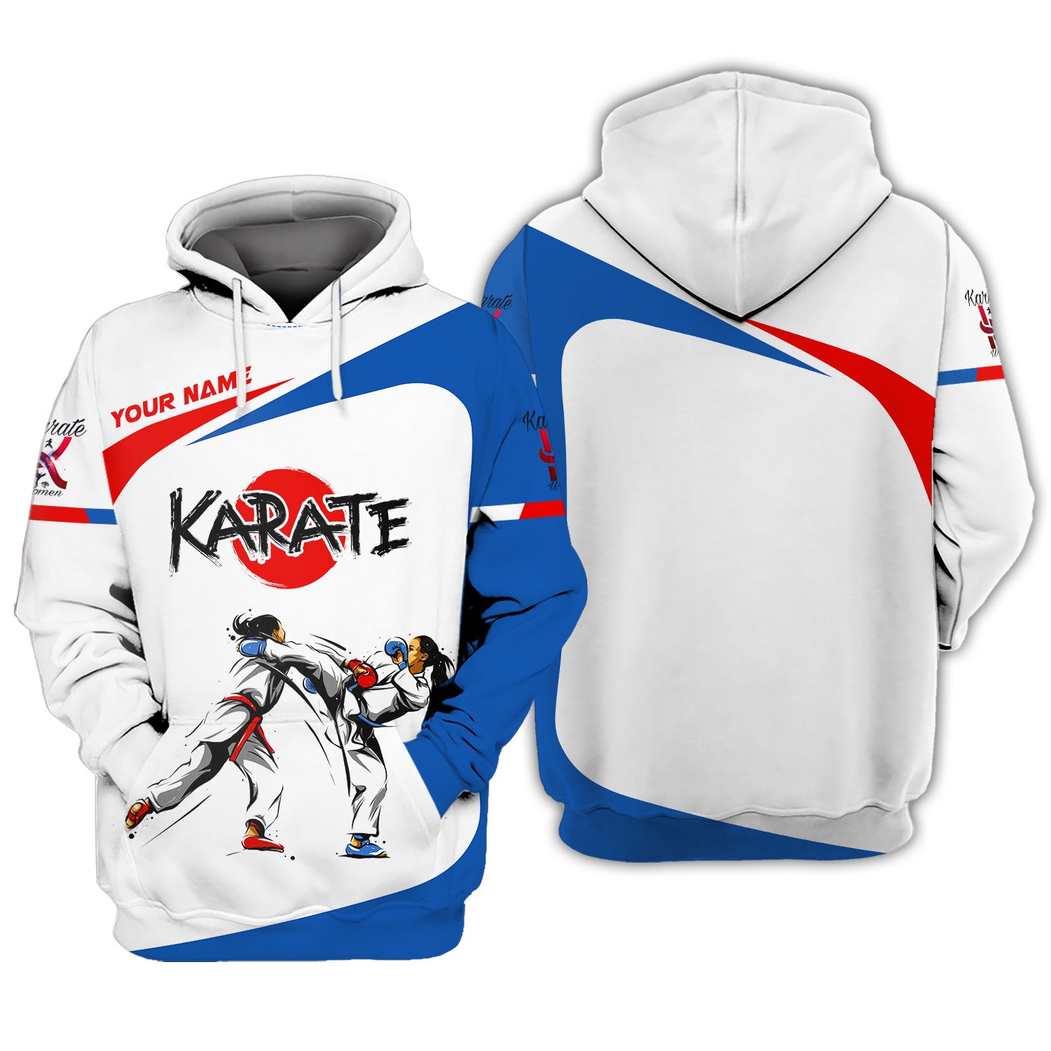 Custom Name Karate Shirt Personalized Name Gift For Karate Lovers