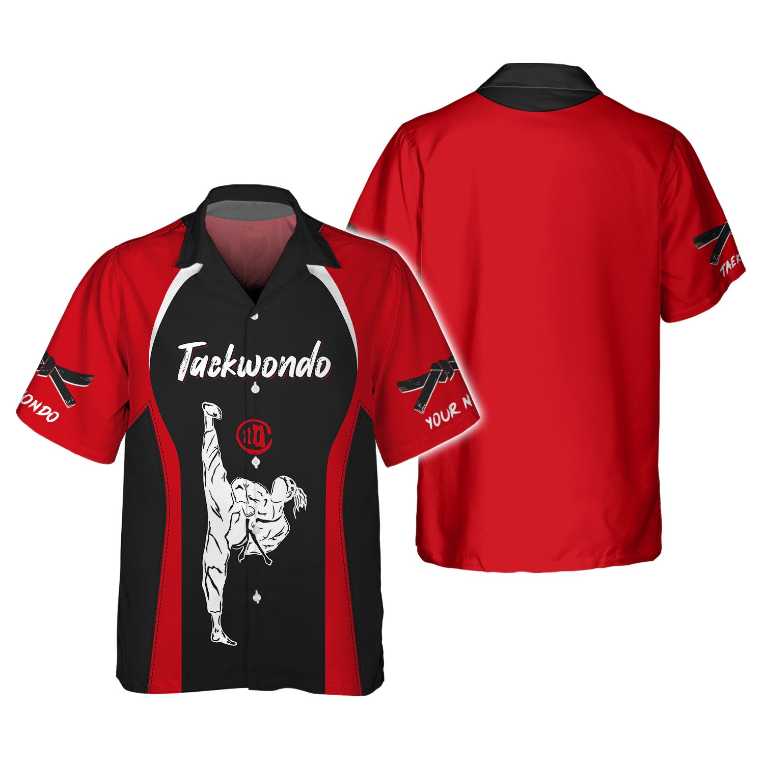 Taekwondo Custom Name 3D Shirt Personalized Gift For Taekwondo Lovers