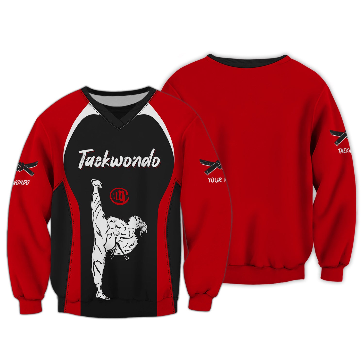 Taekwondo Custom Name 3D Shirt Personalized Gift For Taekwondo Lovers