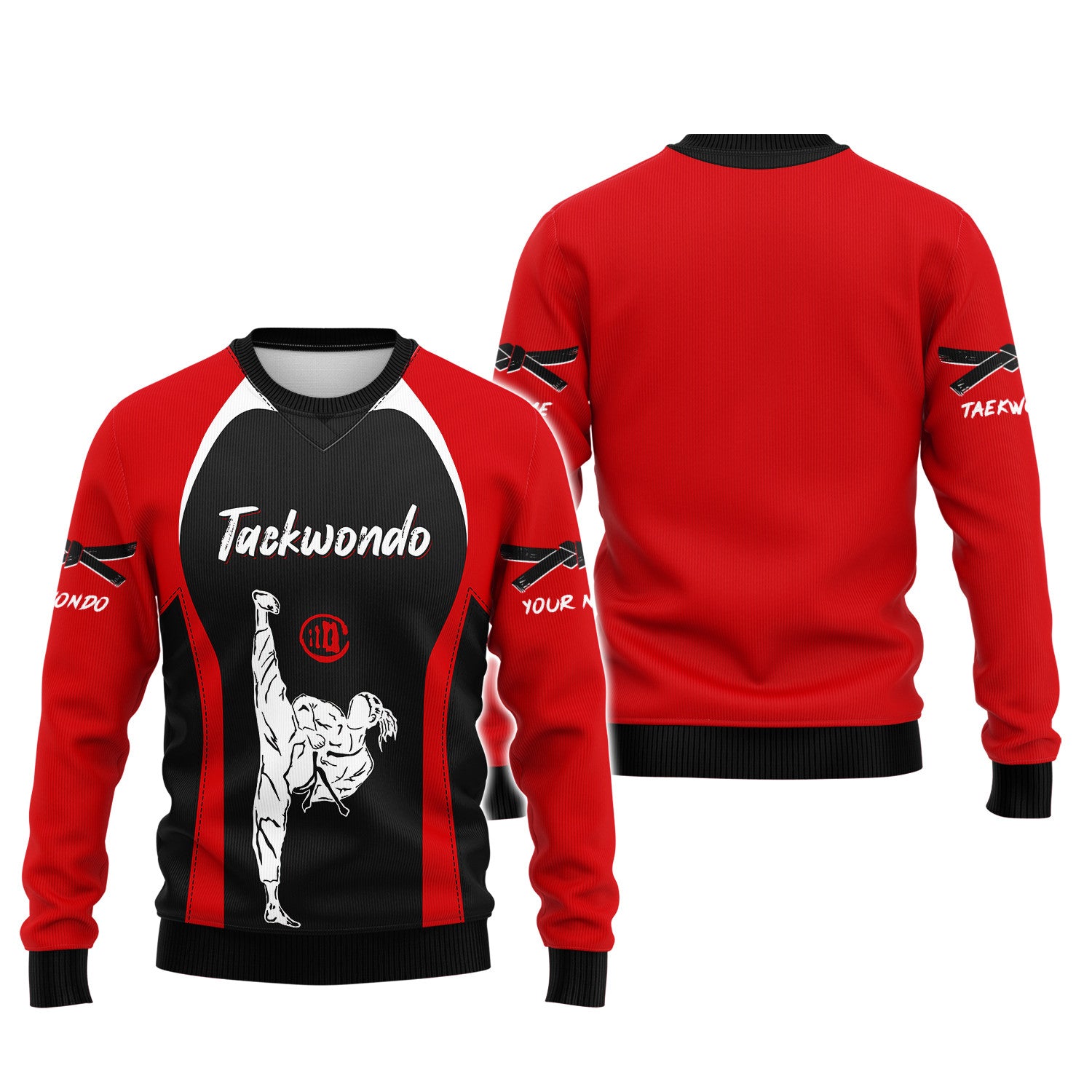 Taekwondo Custom Name 3D Shirt Personalized Gift For Taekwondo Lovers