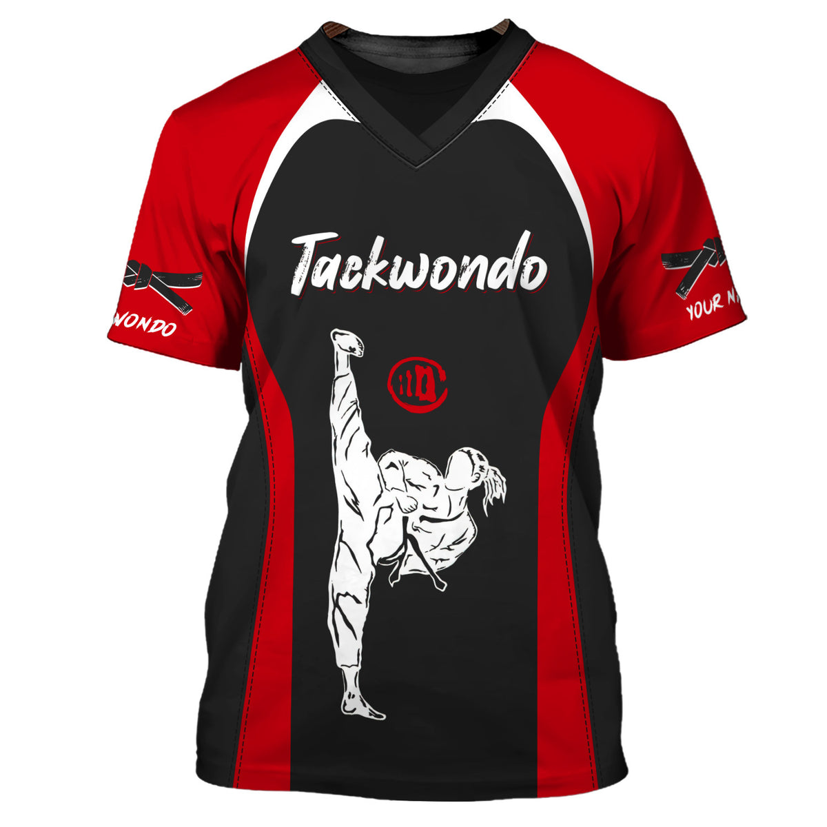 Taekwondo Custom Name 3D Shirt Personalized Gift For Taekwondo Lovers