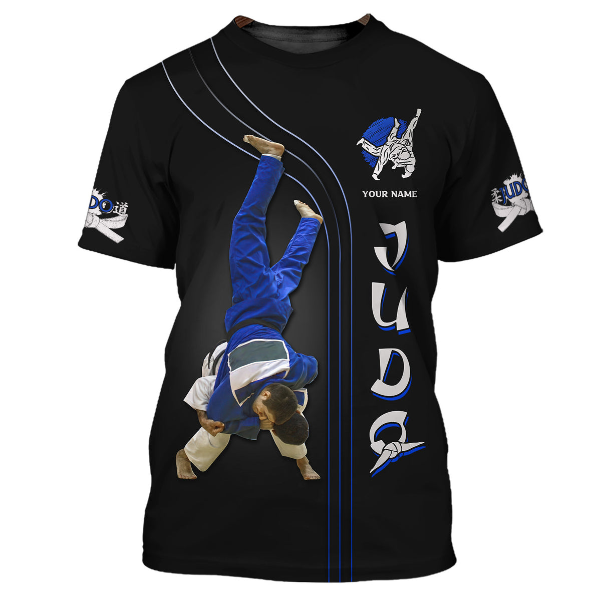 Judo Cutom Name 3D Full Print Shirt Personalized Gift For Judo Lovers