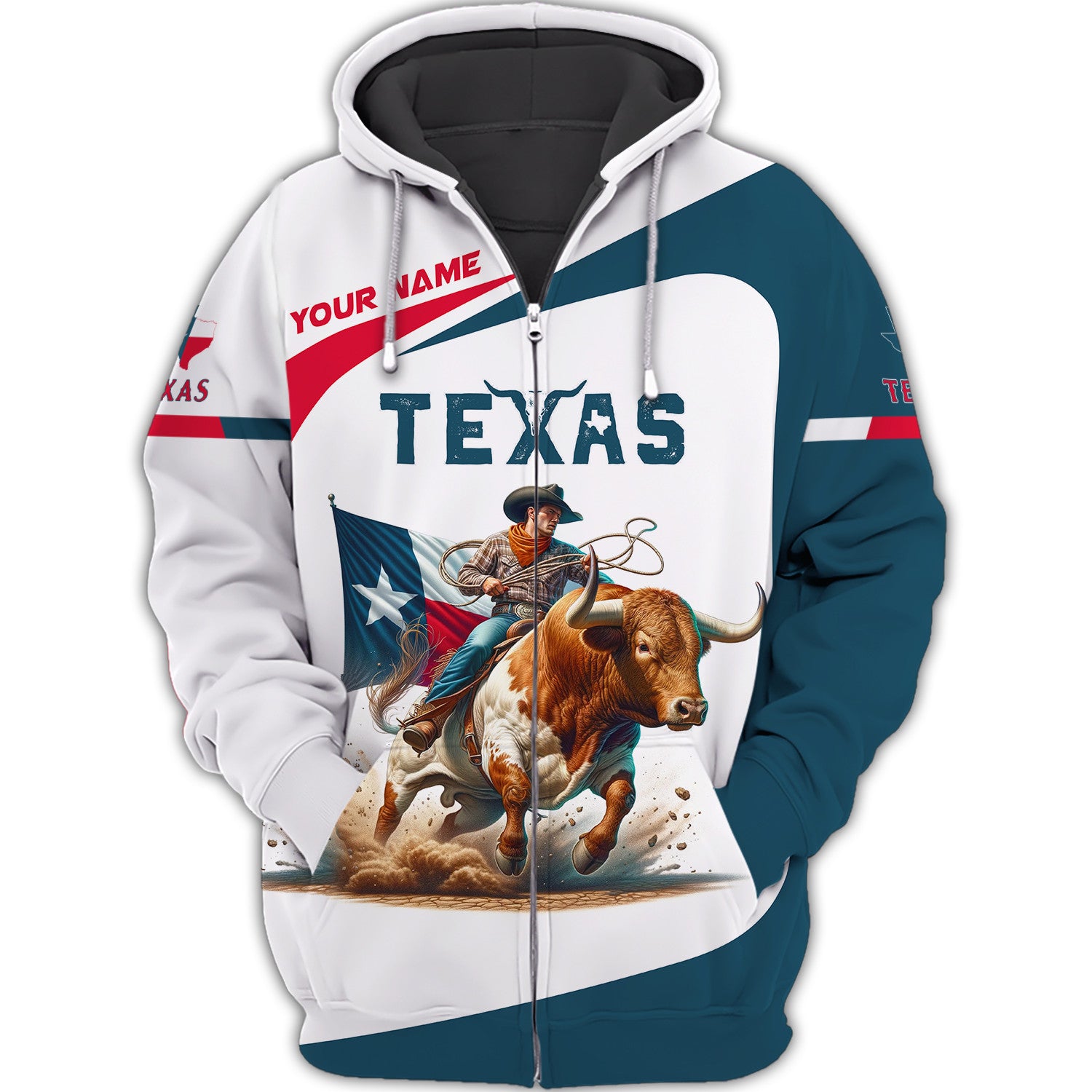 Love Bull With Texas Cowboy Custom Name Shirt Gifr For Texas Lovers