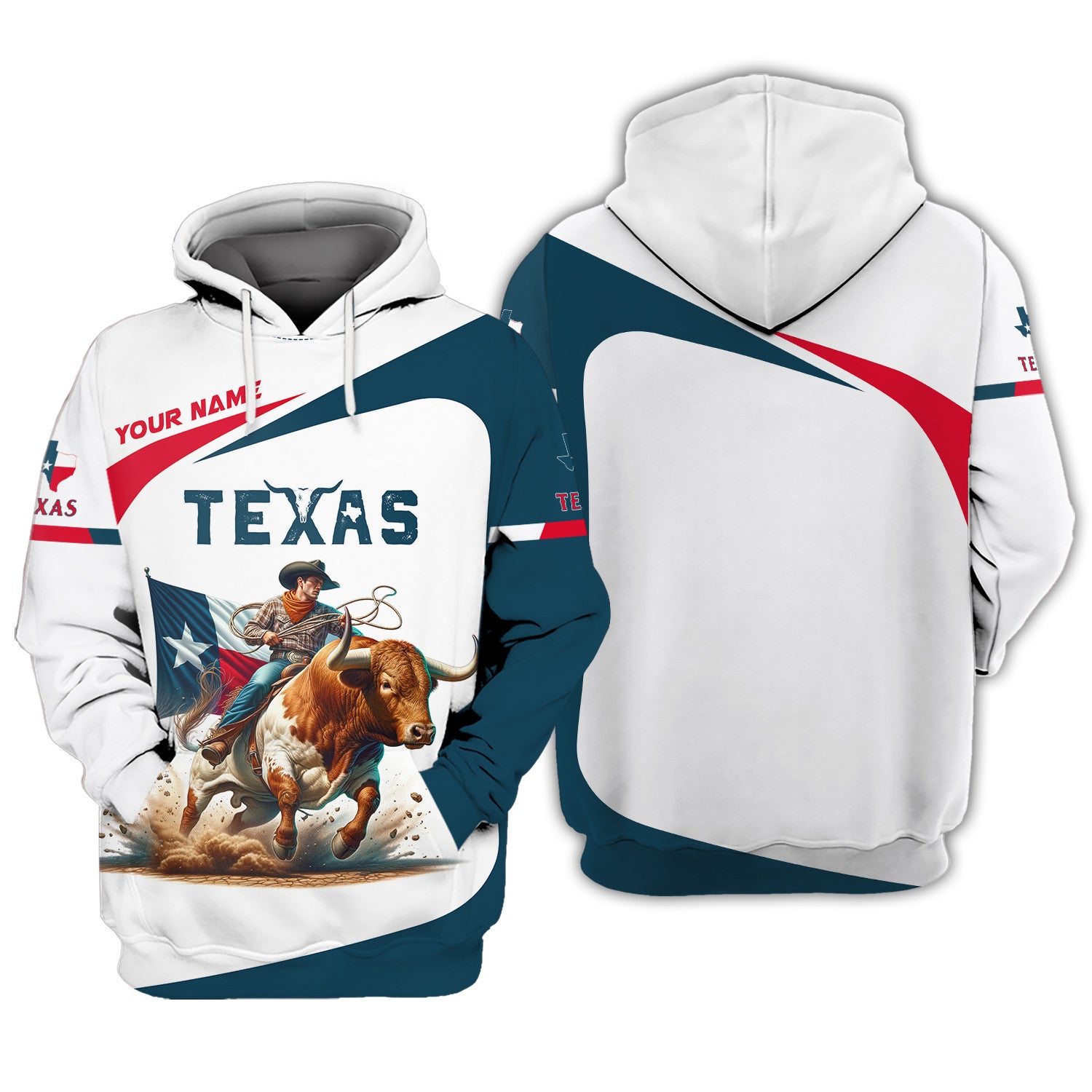 Love Bull With Texas Cowboy Custom Name Shirt Gifr For Texas Lovers