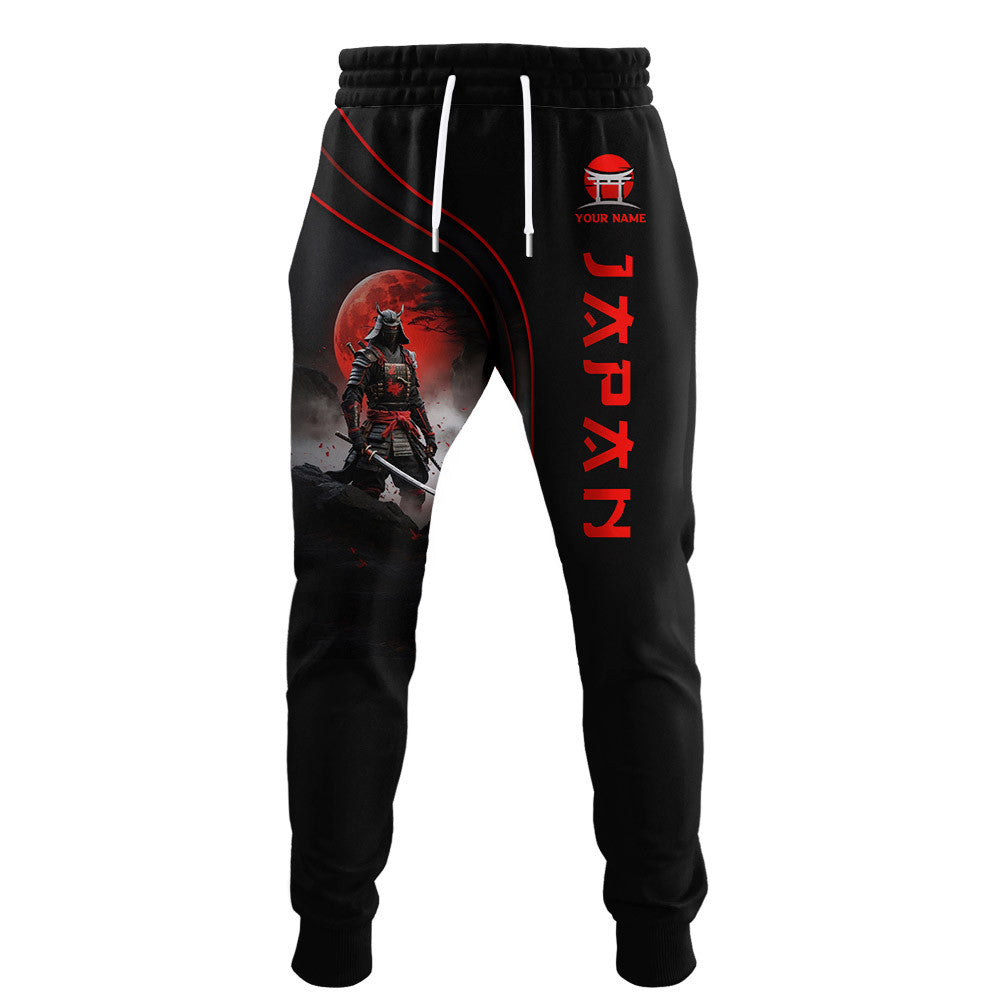 Japan Custom Sweatpants Samurai 3D Sweatpants