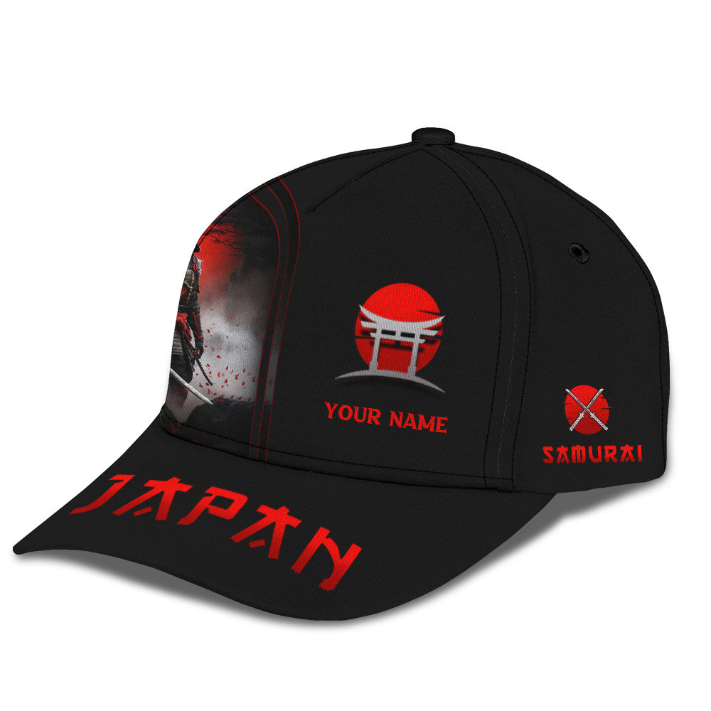 Japan Custom Classic Cap Samurai 3D Classic Cap