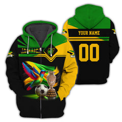 Jamaica Copa America Cup Personalized Name 3D Shirt Custom Gift For Jamaica Fans