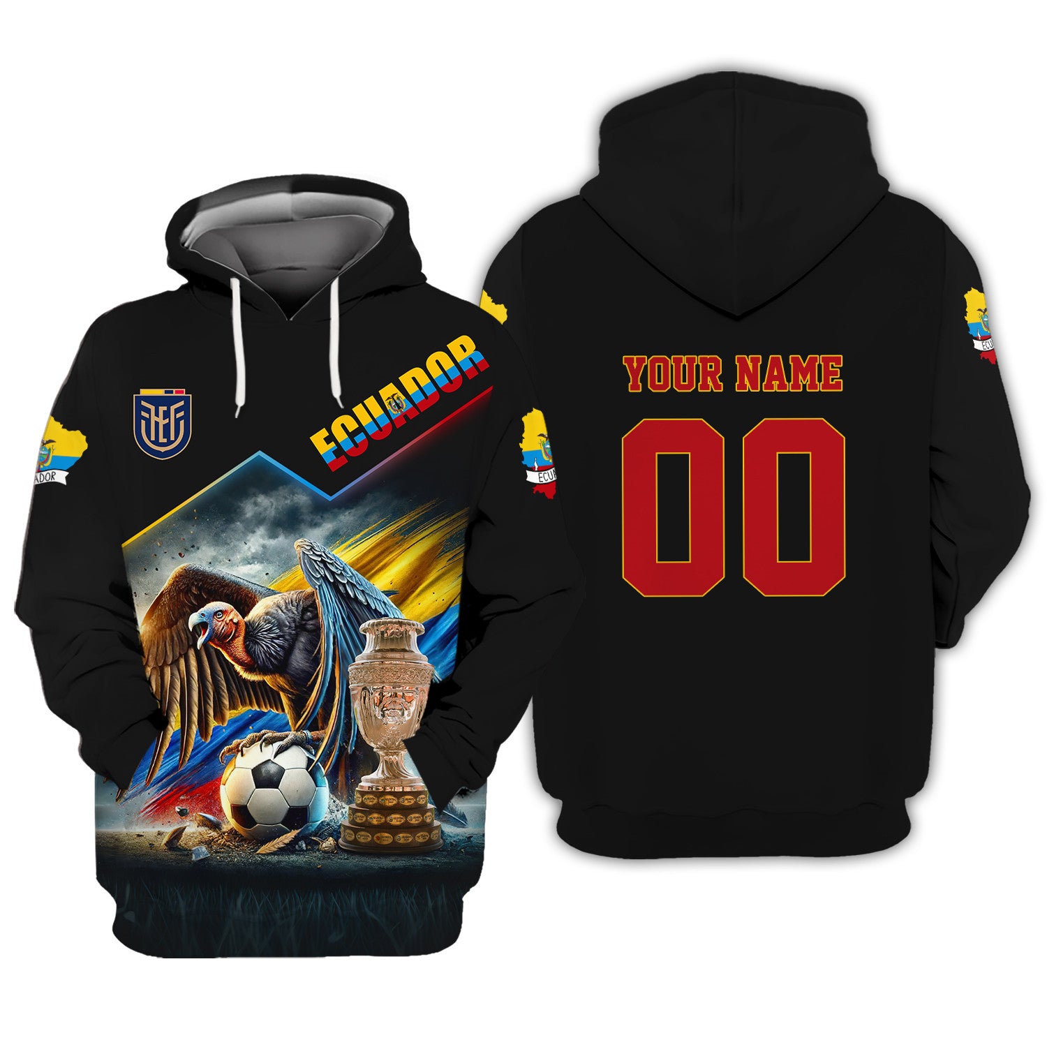 Ecuador Shirts Custom Name 3D Personalized Gift For Ecuador Lovers