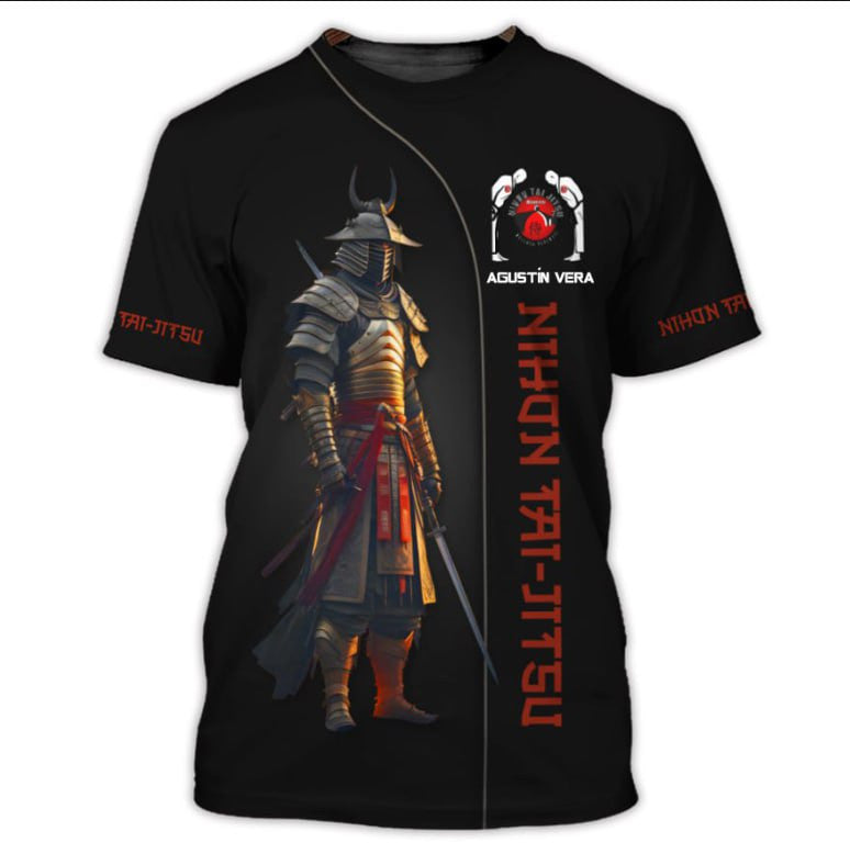 Custom Design T Shirt NIHON TAI-JITSU