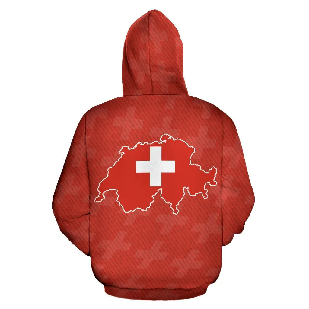 Switzerland 3D Hoodie Switzerland Is In My Dna