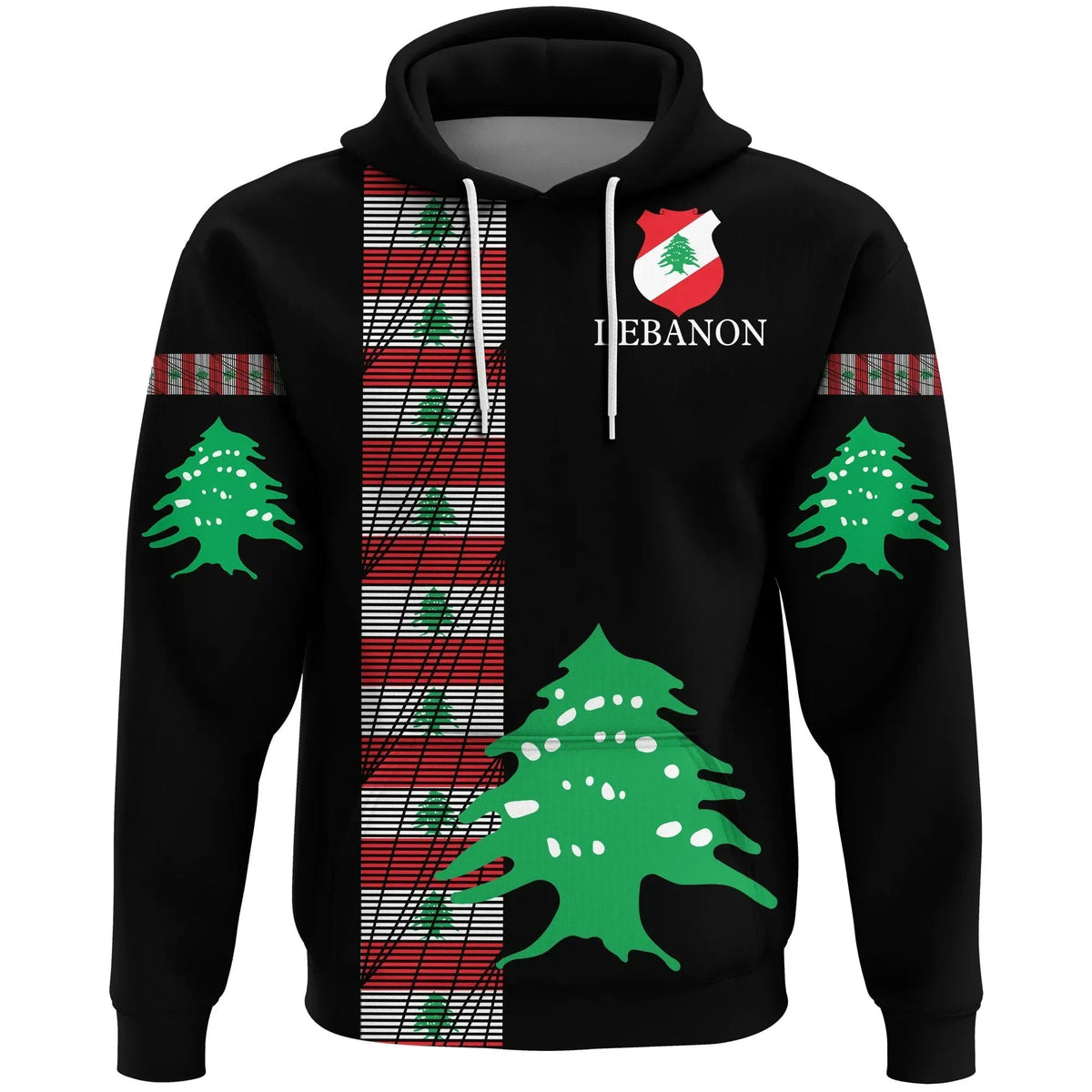 Lebanon United 3D  Hoodie