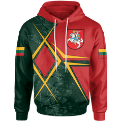 Lithuania 3D  Hoodie Lithuania Legend