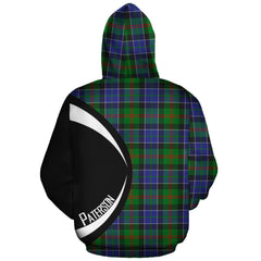 Paterson Clan Scotland Hoodie Tartan Plaid Hoodie Circle Style