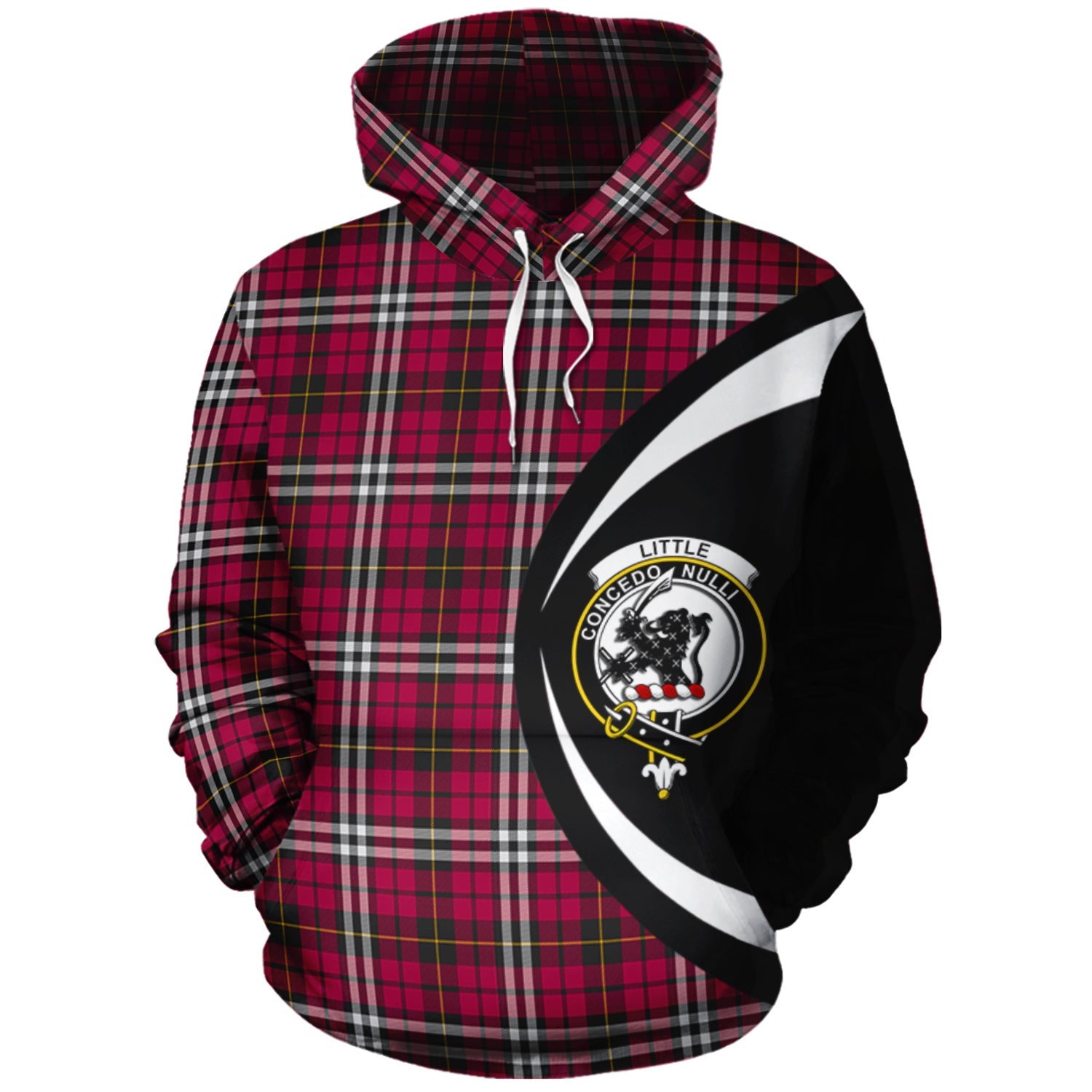 Little Clan Scotland Hoodie Tartan Plaid Hoodie Circle Style