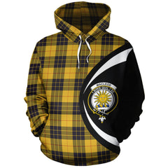 MacLeod of Lewis Ancient Clan Scotland Hoodie Tartan Plaid Hoodie Circle Style