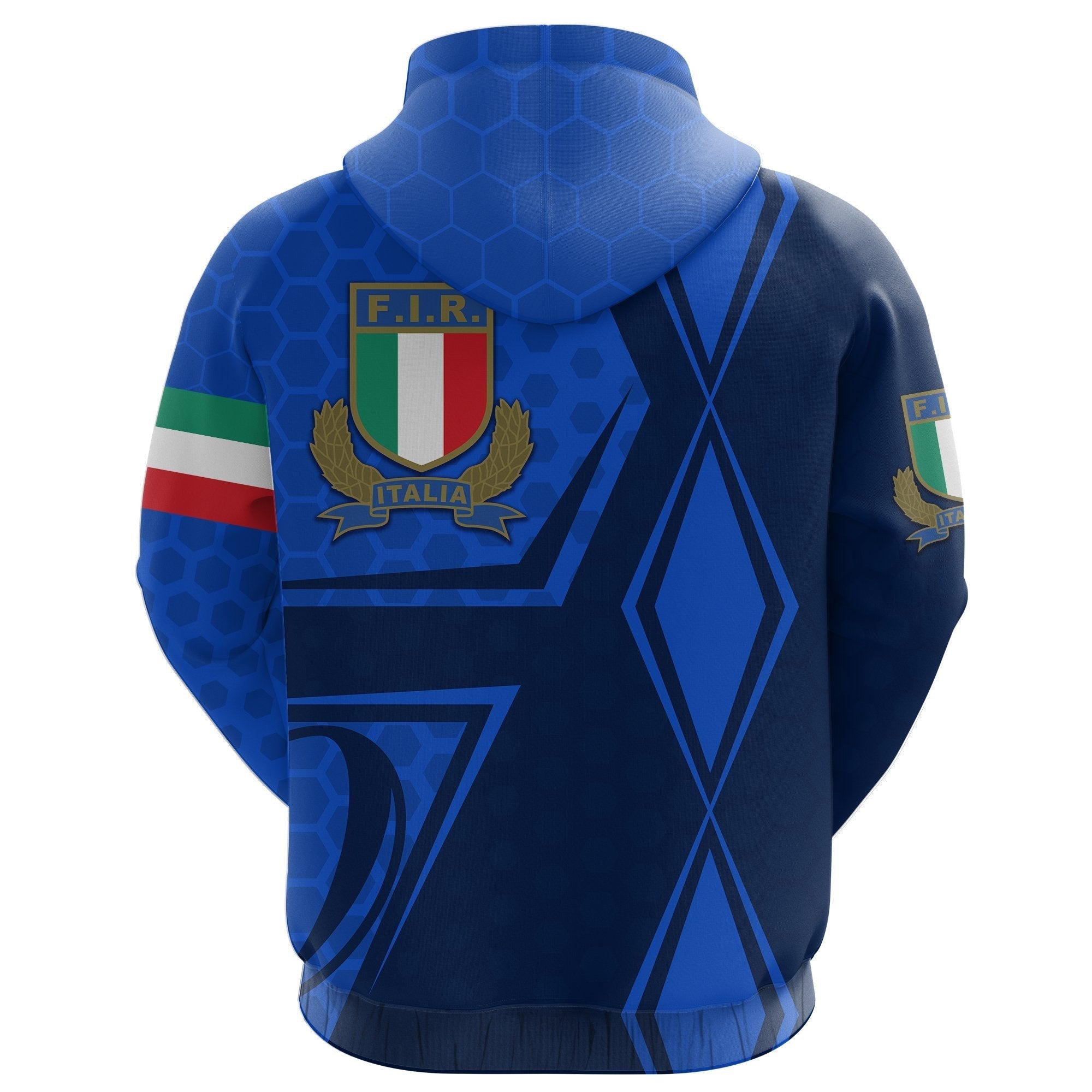 Italy Rugby Hoodie Gli Azzurri Vibes