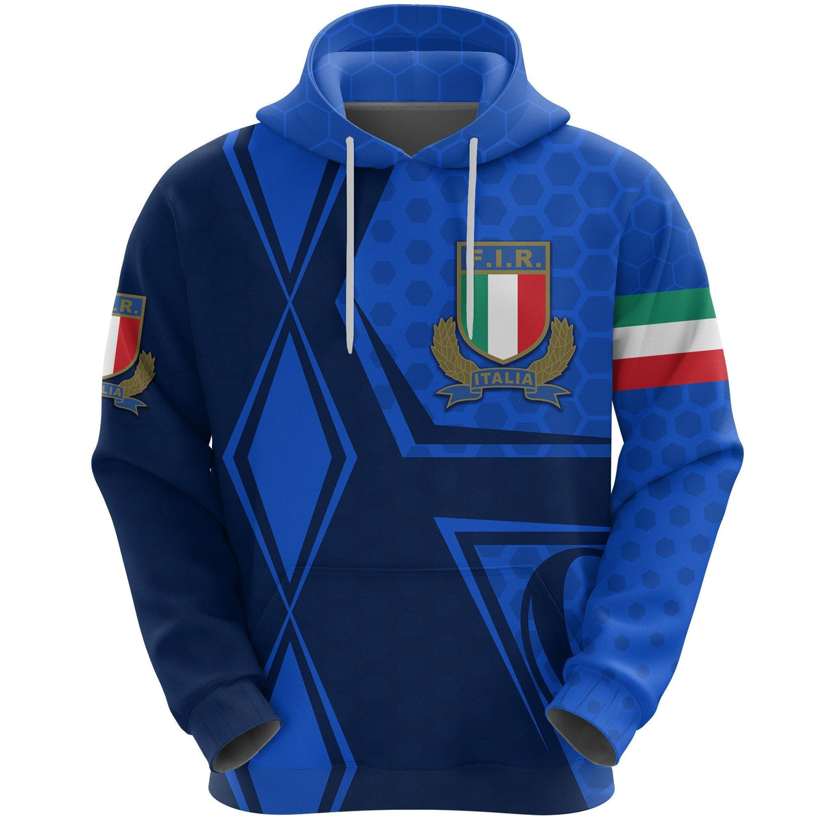 Italy Rugby Hoodie Gli Azzurri Vibes