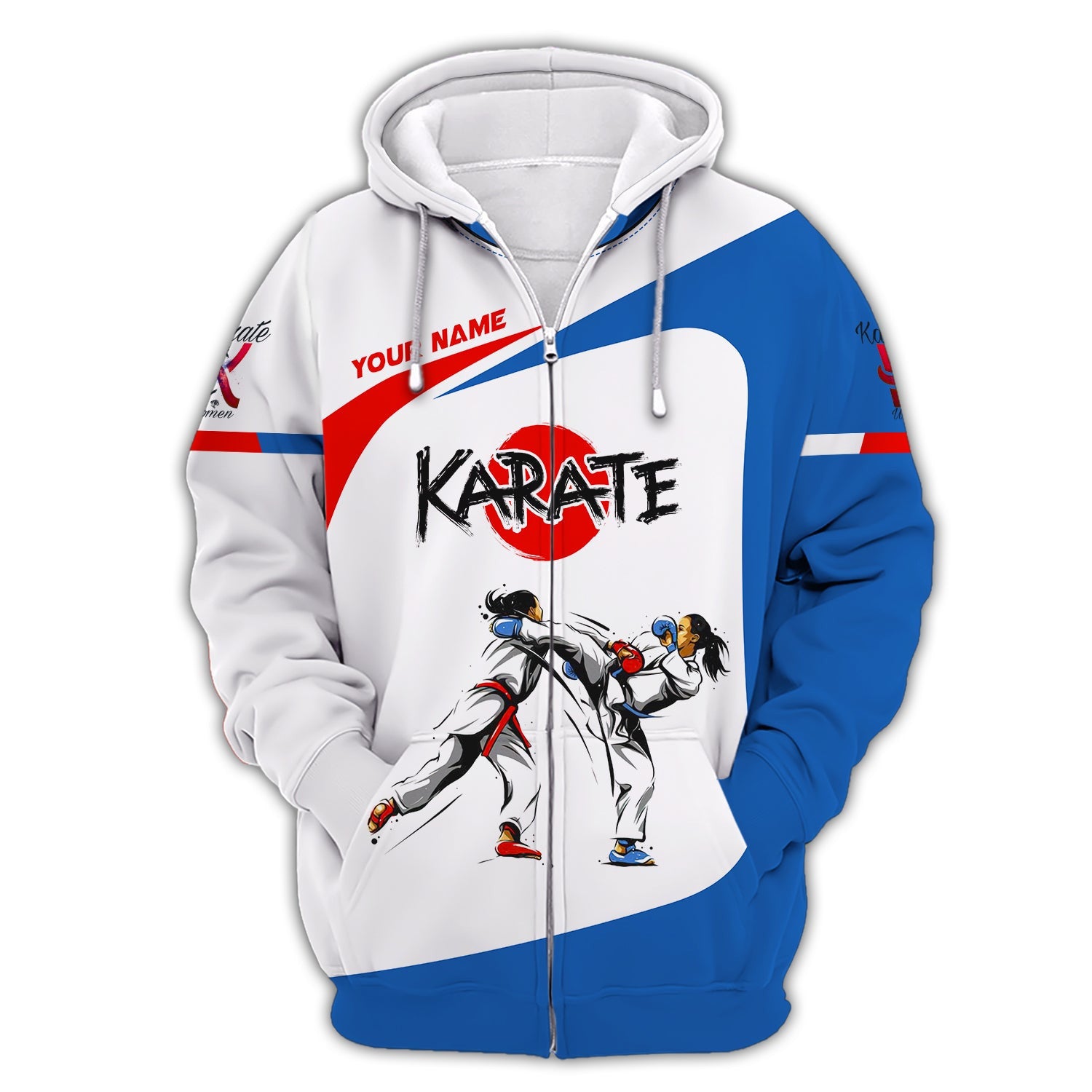 Custom Name Karate Shirt Personalized Name Gift For Karate Lovers