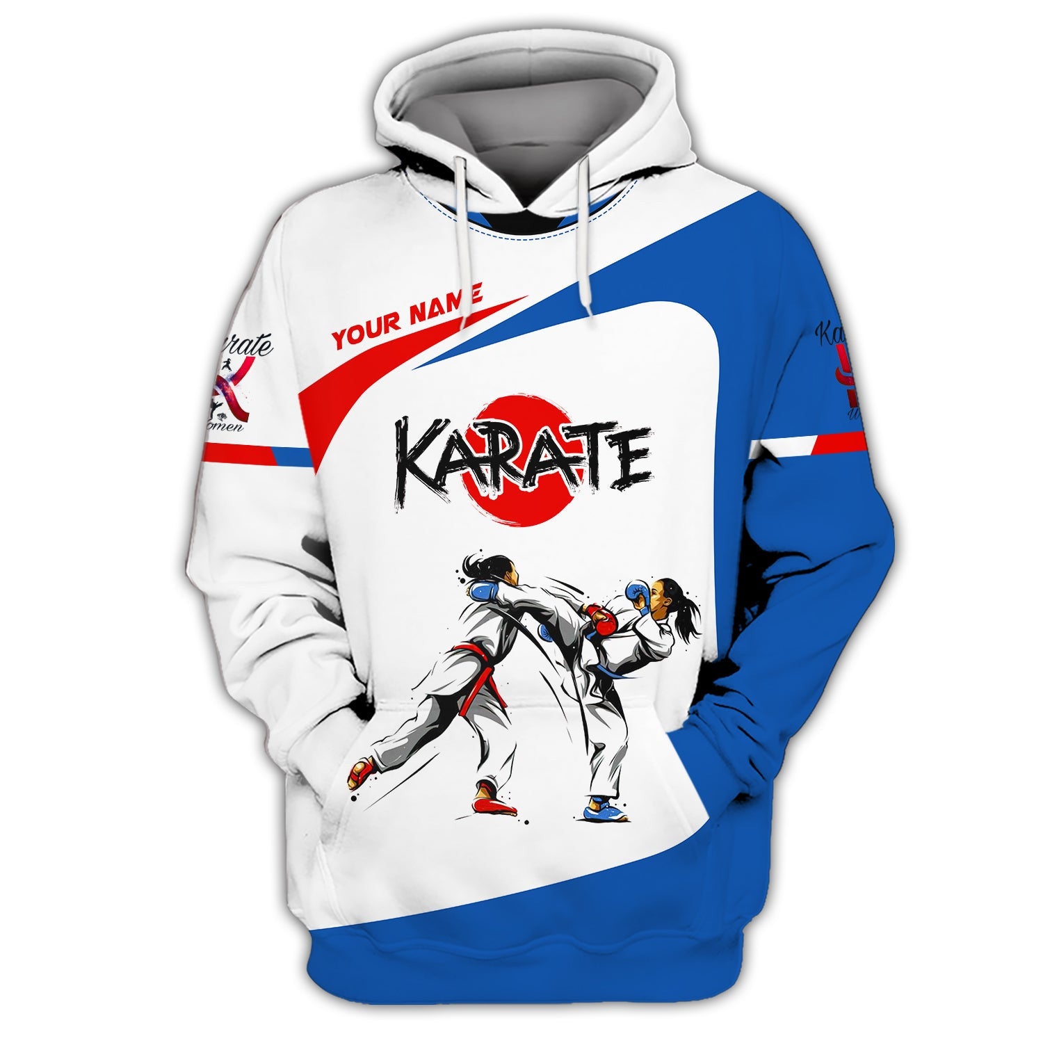 Custom Name Karate Shirt Personalized Name Gift For Karate Lovers