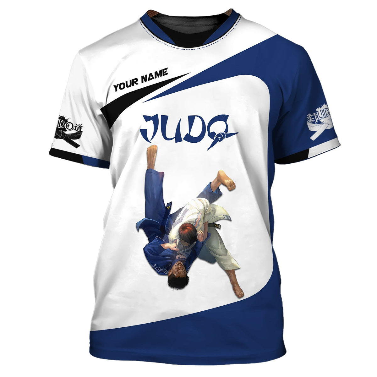 Judo Personalized Name 3D Shirt Custom Name Gift For Judo Lovers