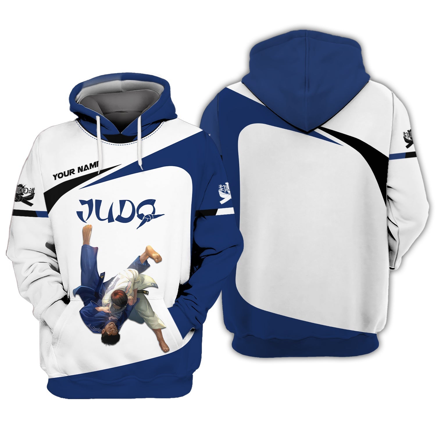 Judo Personalized Name 3D Shirt Custom Name Gift For Judo Lovers