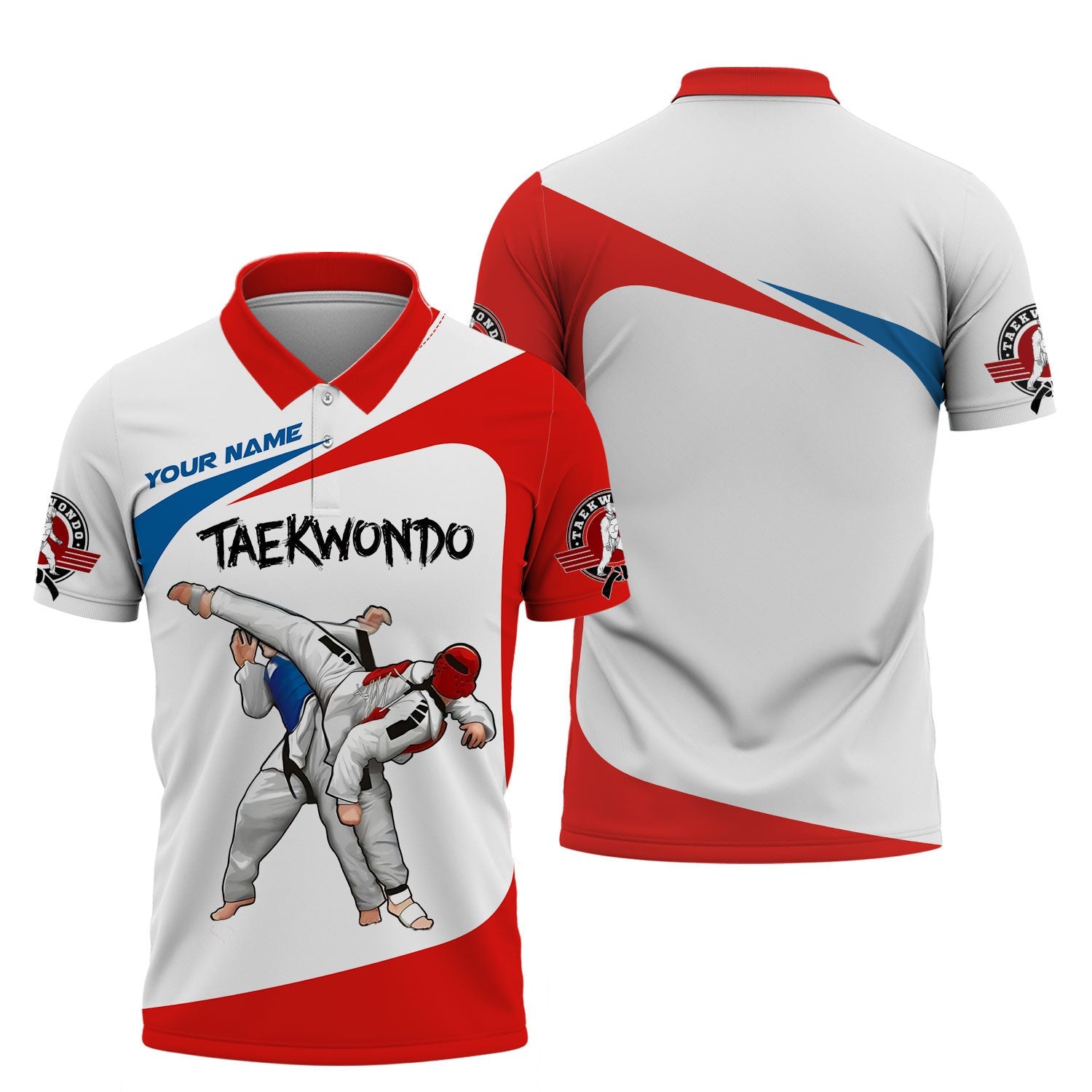 Taekwondo Unisex Shirt Custom Name Taekwondo Shirt Gift For Taekwondo Lovers