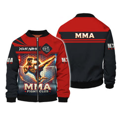 3D Full Print MMA Shirt Personalized Name Gift For MMA Lovers