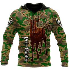 3D Unisex Hoodie Deer Hunting - Amaze Style��??��?-Apparel