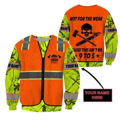 3D Chainsaw Logger Custom Name Unisex Shirts AM102055 - Amaze Style��??��?-Apparel