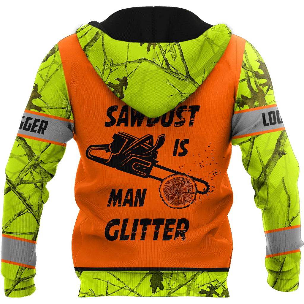 3D Chainsaw Logger Quotes Custom Name Unisex Shirts AM112047 - Amaze Style��??��?-Apparel