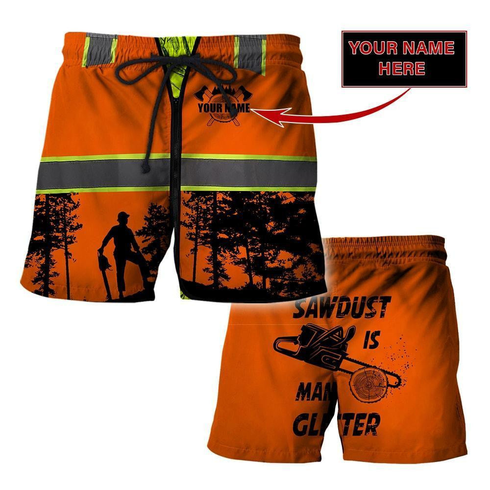 3D Chainsaw Logger Quotes Custom Name Unisex Shirts AM112047 - Amaze Style��??��?-Apparel