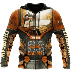 3D Chainsaw Need Wood Call Me Unisex Shirts TNA10262003 - Amaze Style��??��?-Apparel