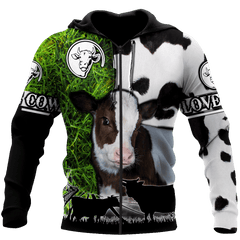 Cow Shirt For Men And Women MH231020STS - Amaze Style��??��?-Apparel