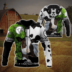 Cow Shirt For Men And Women MH231020STS - Amaze Style��??��?-Apparel