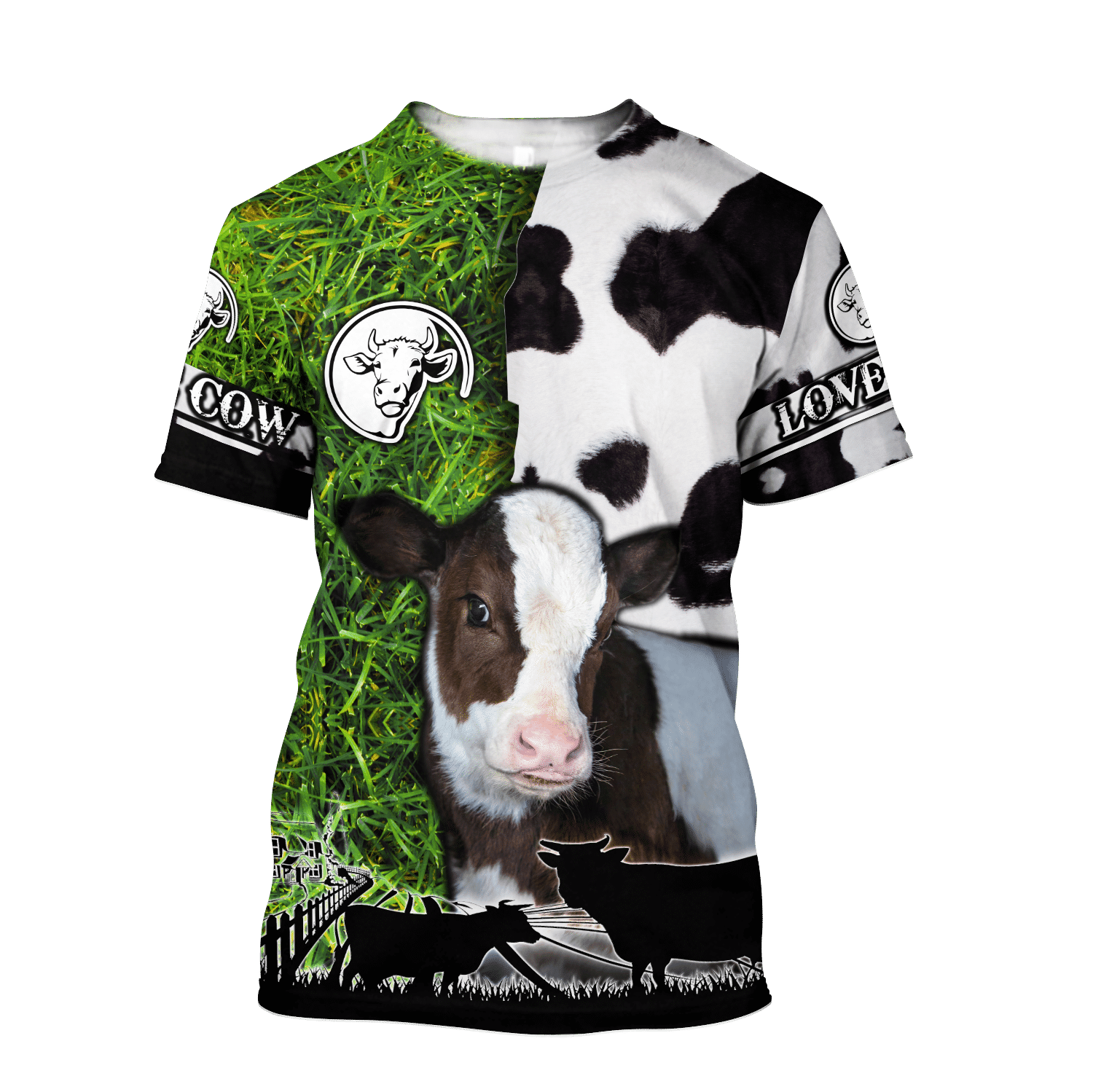 Cow Shirt For Men And Women MH231020STS - Amaze Style��??��?-Apparel