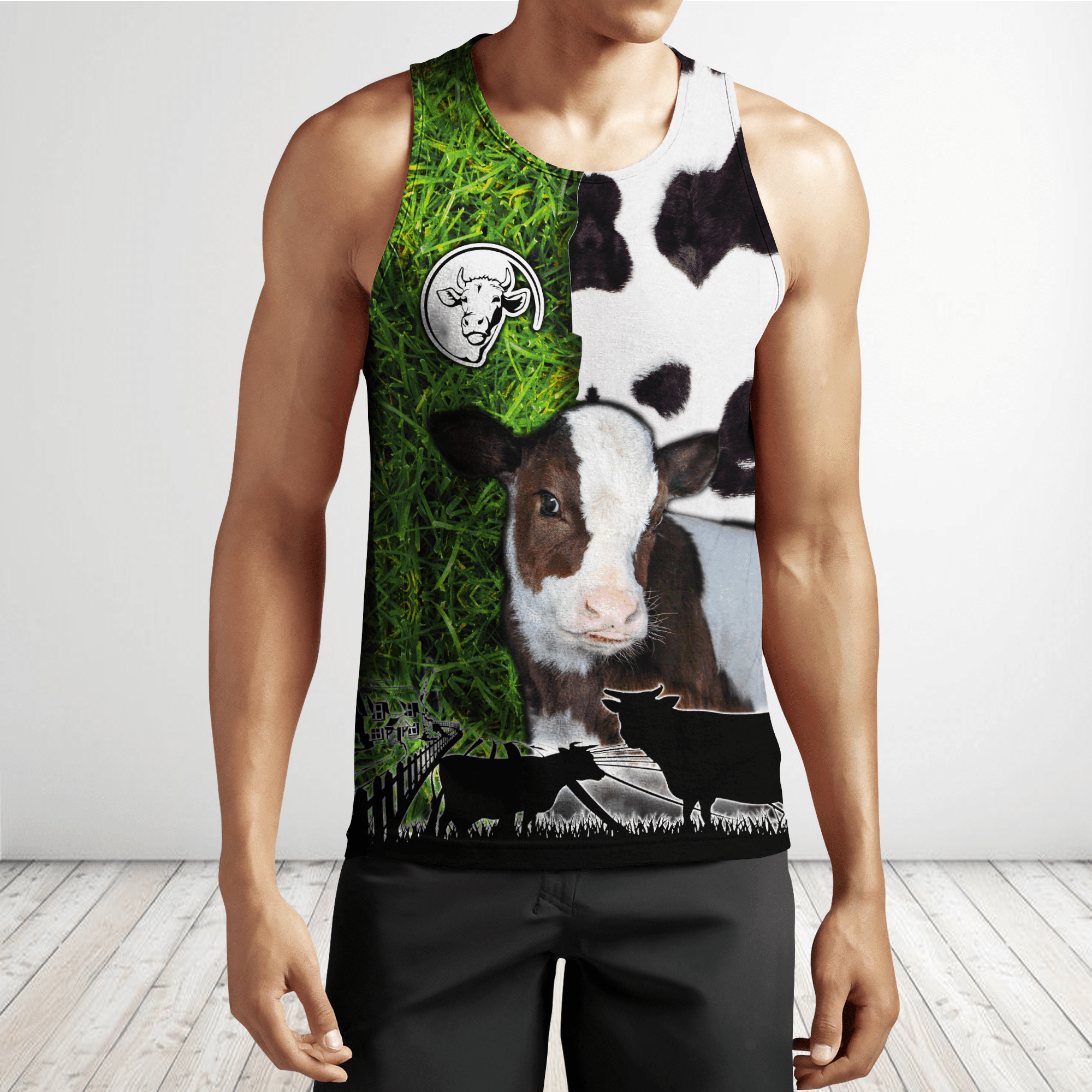 Cow Shirt For Men And Women MH231020STS - Amaze Style��??��?-Apparel