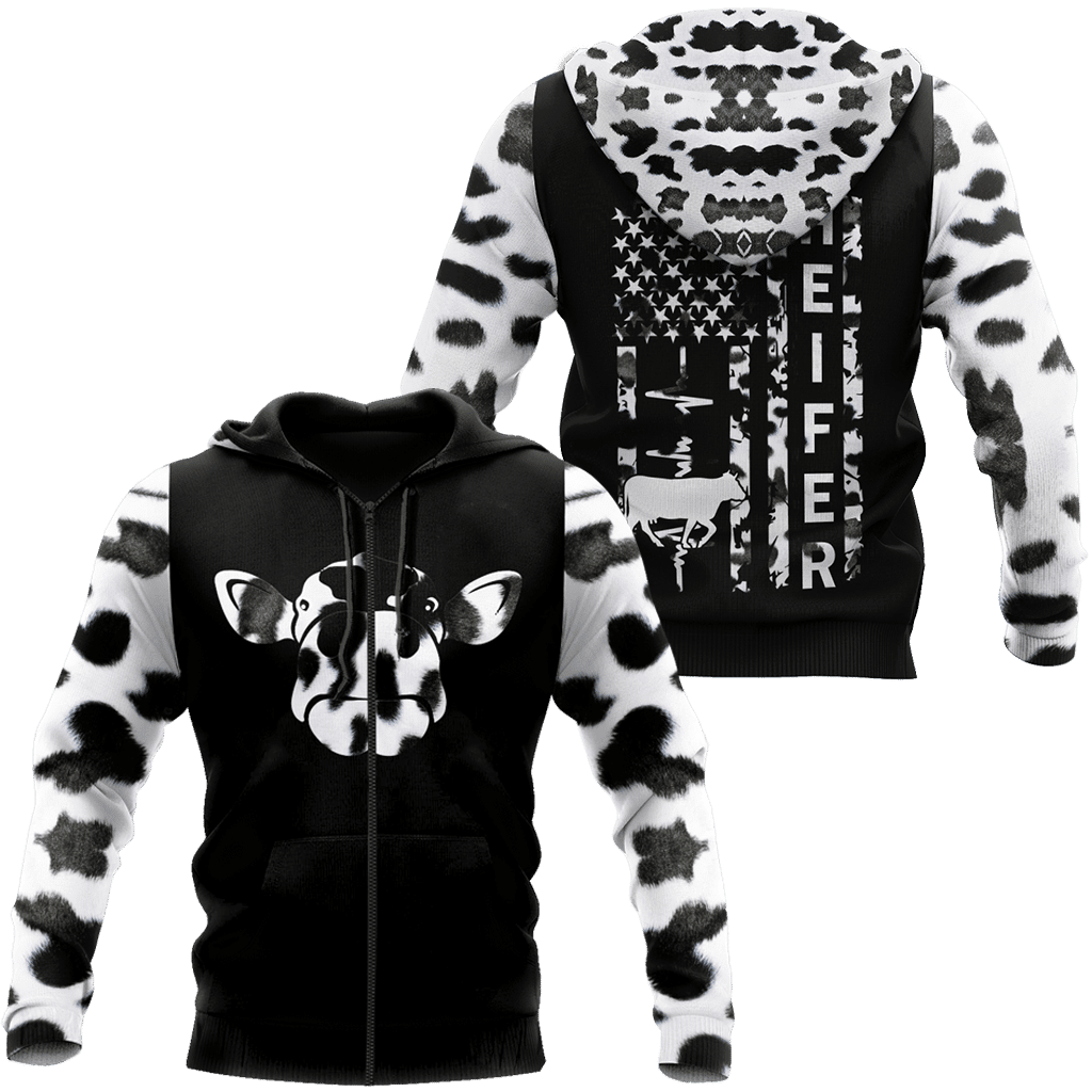 Heifer 3d hoodie shirt for men and women TNA10212001 - Amaze Style��??��?-Apparel