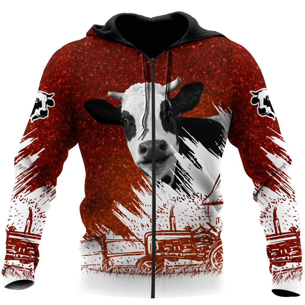 Heifer 3D hoodie shirt for men and women MH211020S - Amaze Style��??��?-Apparel