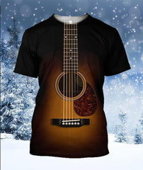 3D All Over Printed Guitar Art Shirts HG - Amaze Style��??��?