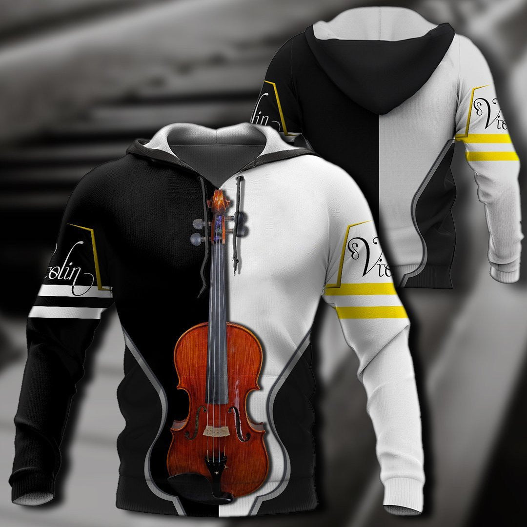 Violin music 3d hoodie full HG HAC281102 - Amaze Style��??��?-Apparel