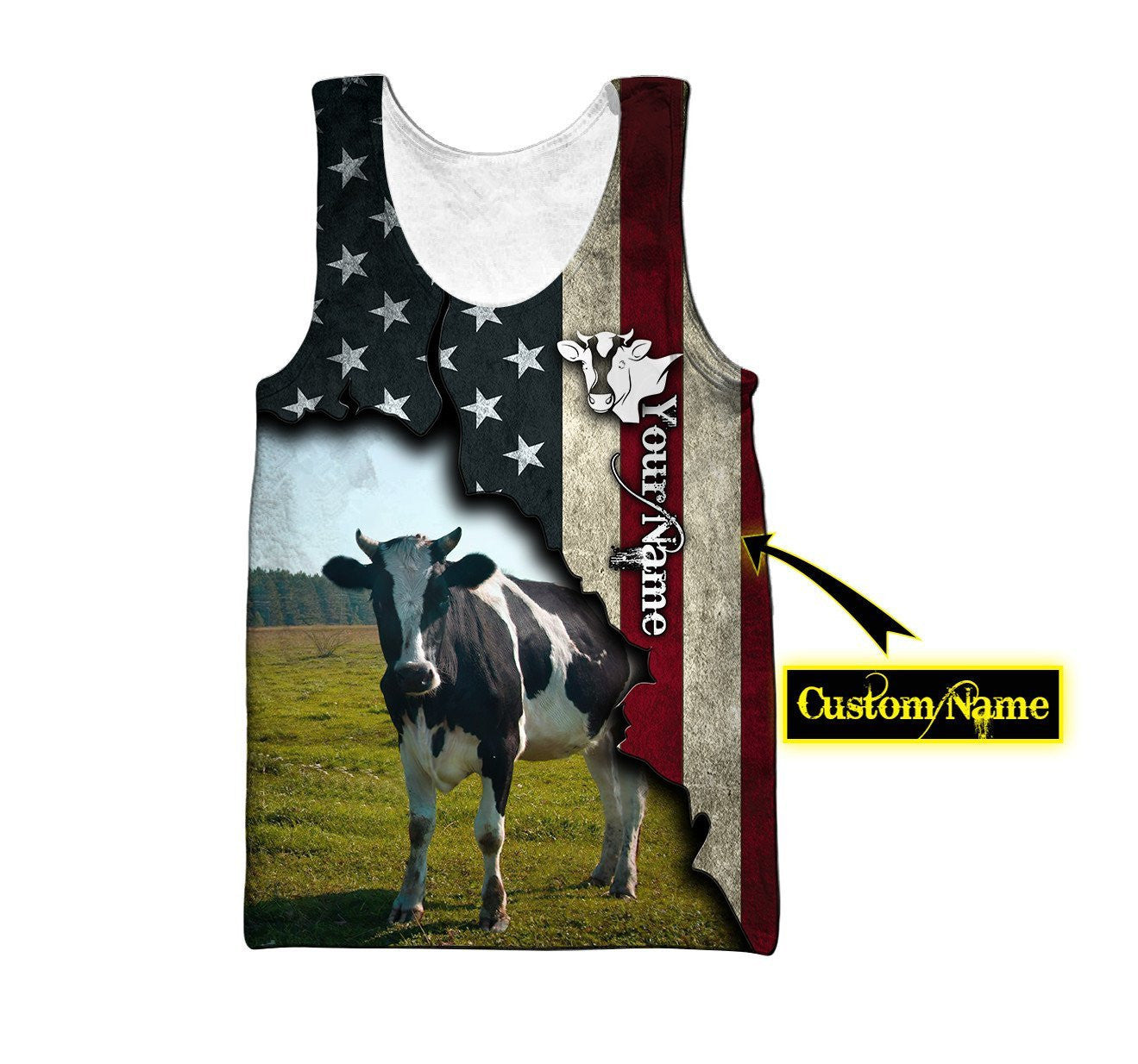 Cow 3D hoodie shirt for men and women customize name VP28102001 - Amaze Style��??��?-Apparel