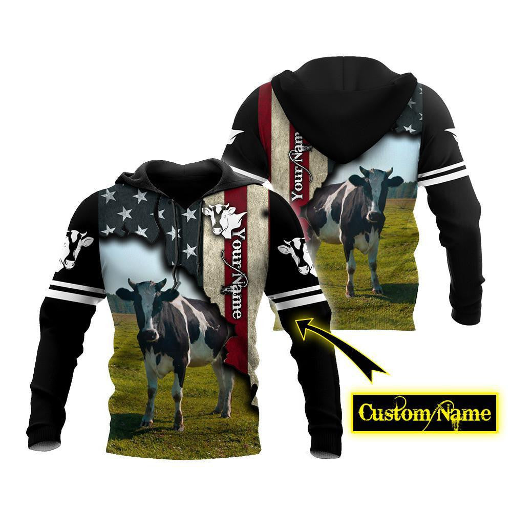 Cow 3D hoodie shirt for men and women customize name VP28102001 - Amaze Style��??��?-Apparel