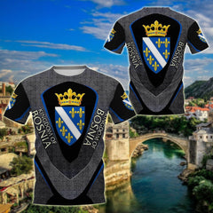 Kingdom Of Bosnia Unisex Adult Shirts