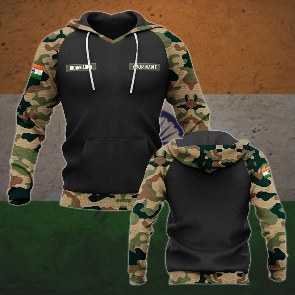 Customize Indian Army Unisex Adult Hoodies