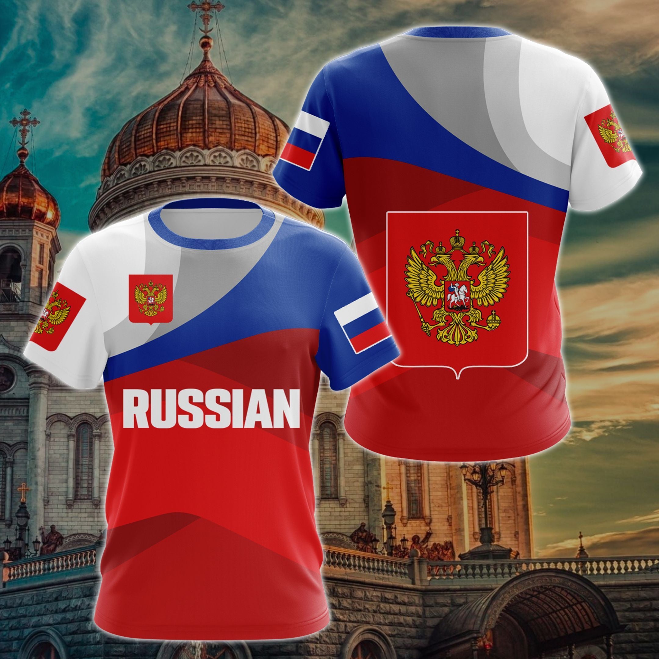 Russian Unisex Adult Shirts